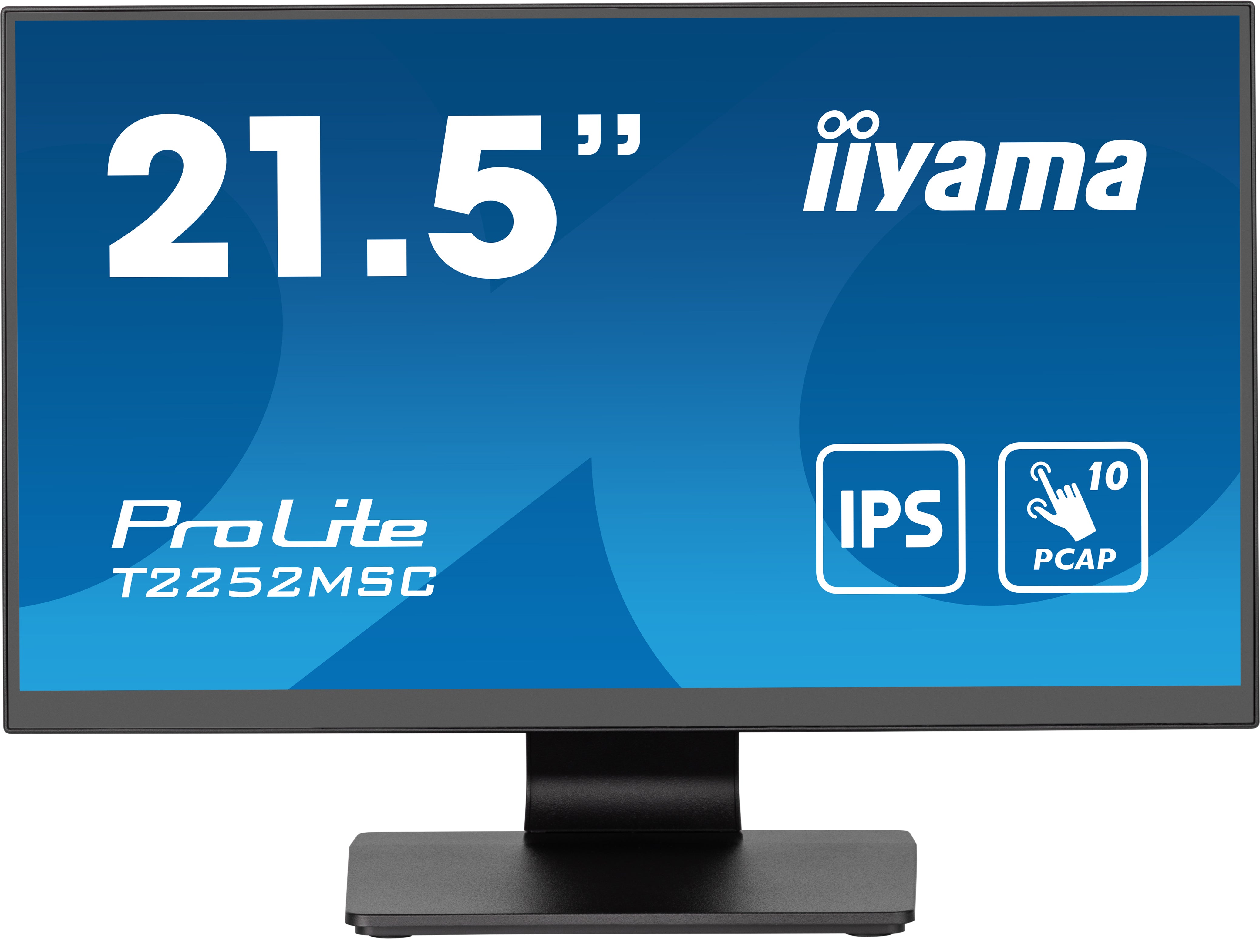 iiyama ProLite T2252MSC-B2 écran plat de PC 54,6 cm (21.5") 1920 x 1080 pixels Full HD LCD Écran tactile Noir