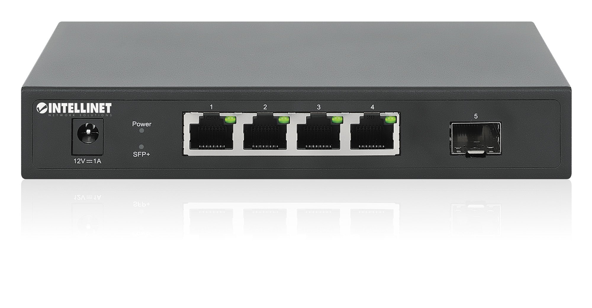 Intellinet 562058 commutateur réseau Non-géré 2.5G Ethernet (100/1000/2500) Noir