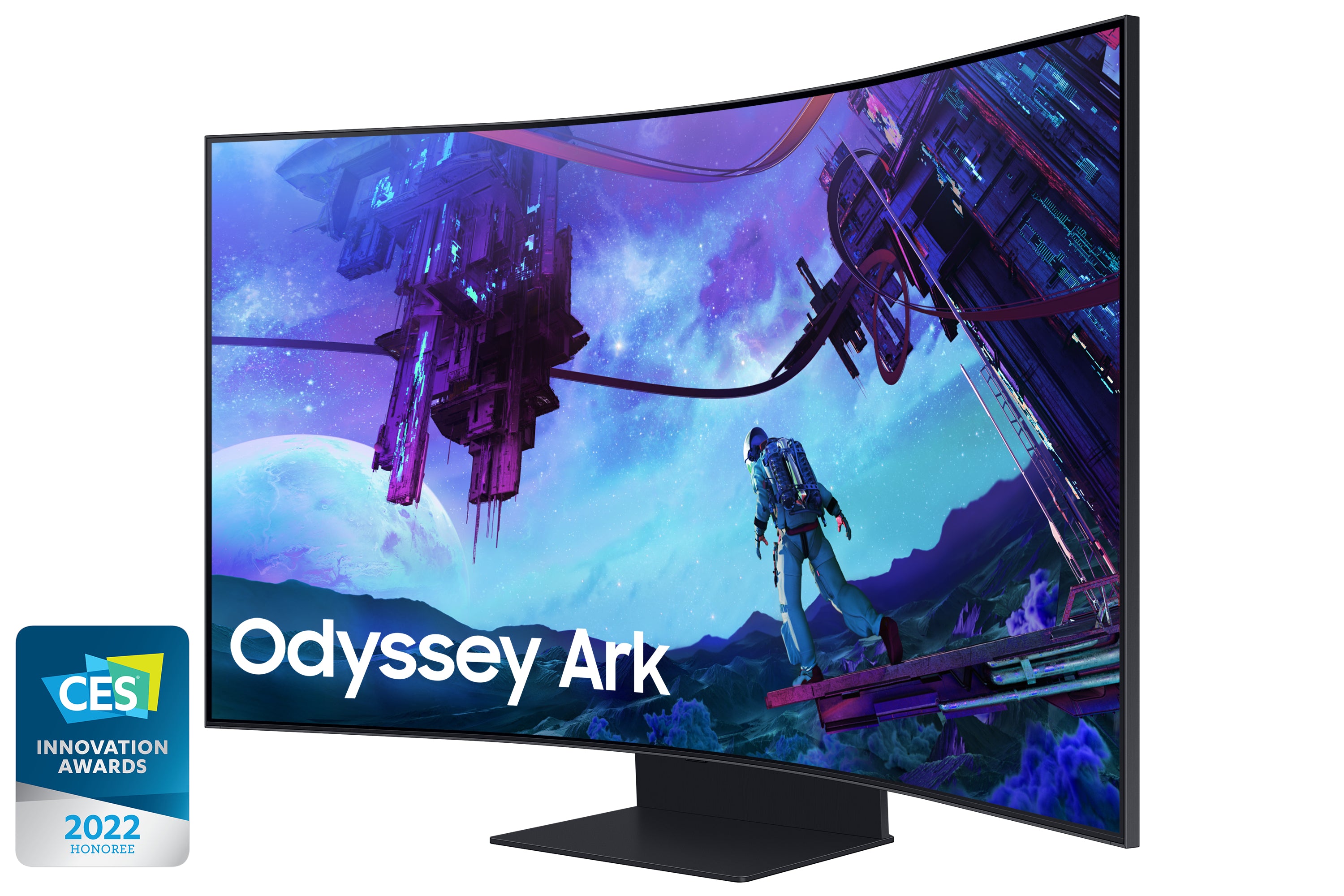 Samsung G97NC écran plat de PC 139,7 cm (55") 3840 x 2160 pixels 4K Ultra HD LED Noir