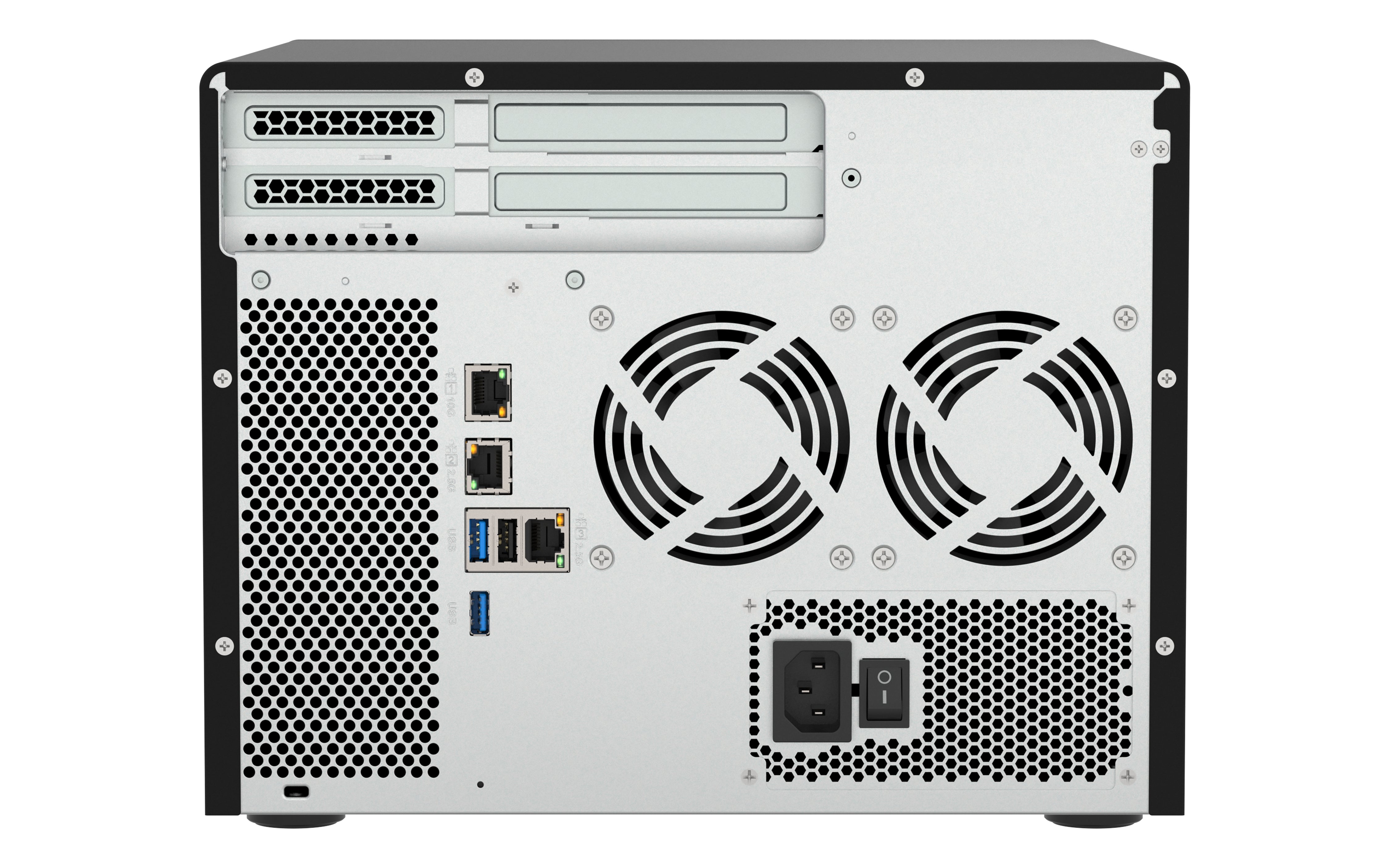 QNAP TS-855X SAN Tower Intel Atom® C5125 8 Go DDR4 0 To QNAP QTS Noir
