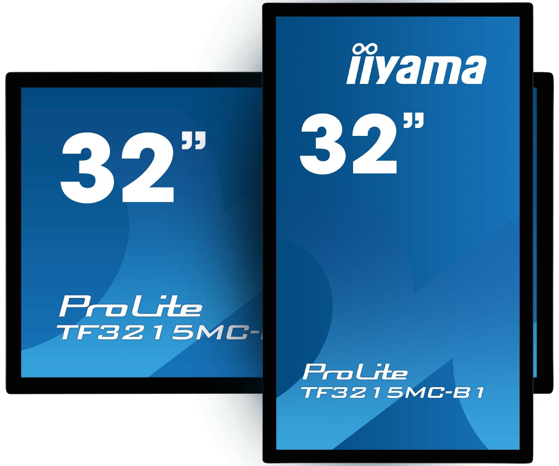 iiyama ProLite TF3215MC-B2 écran plat de PC 81,3 cm (32") 1920 x 1080 pixels Full HD LED Écran tactile Kiosque Noir