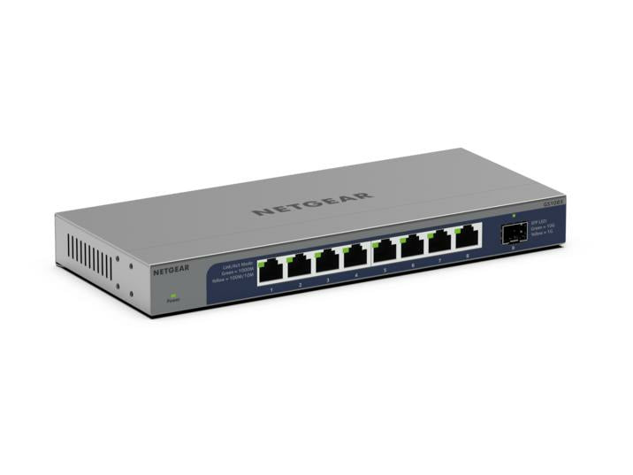 NETGEAR GS108X Non-géré L2 Gigabit Ethernet (10/100/1000) Gris