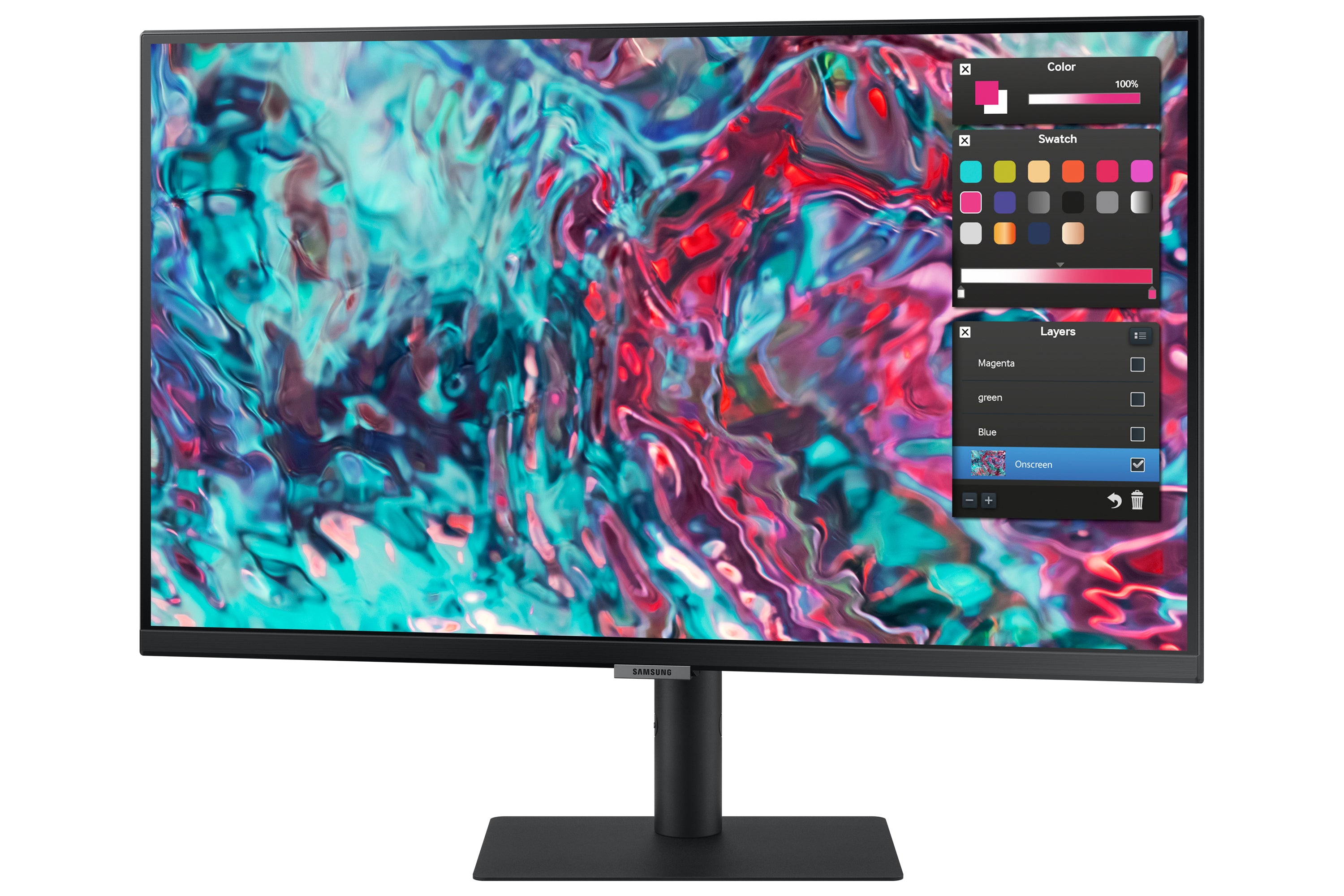 Samsung S80TB LED display 68,6 cm (27") 3840 x 2160 pixels 4K Ultra HD Noir