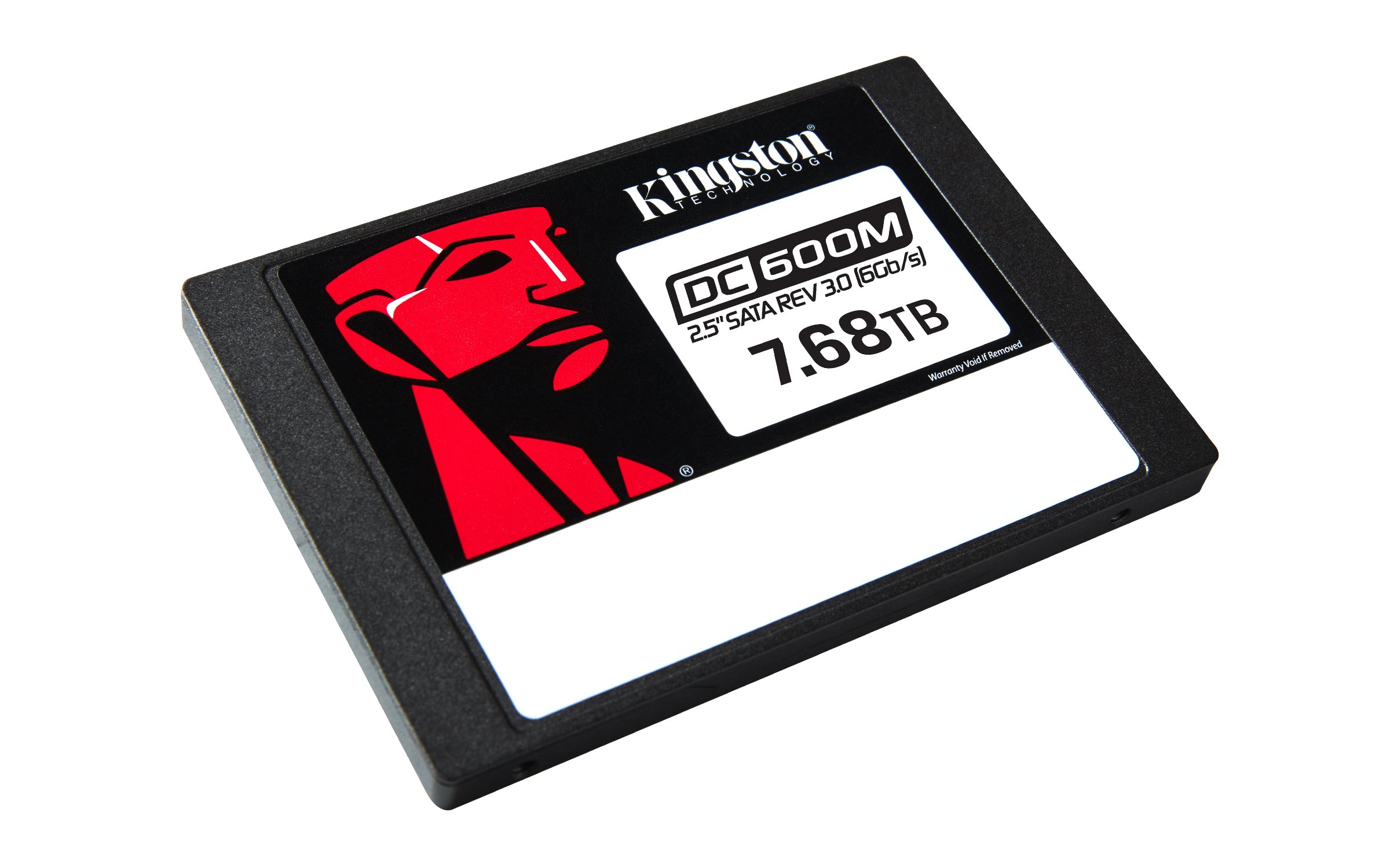 Kingston Technology SSD SATA Enterprise DC600M (usage mixte) 2,5” de 7 680 Go