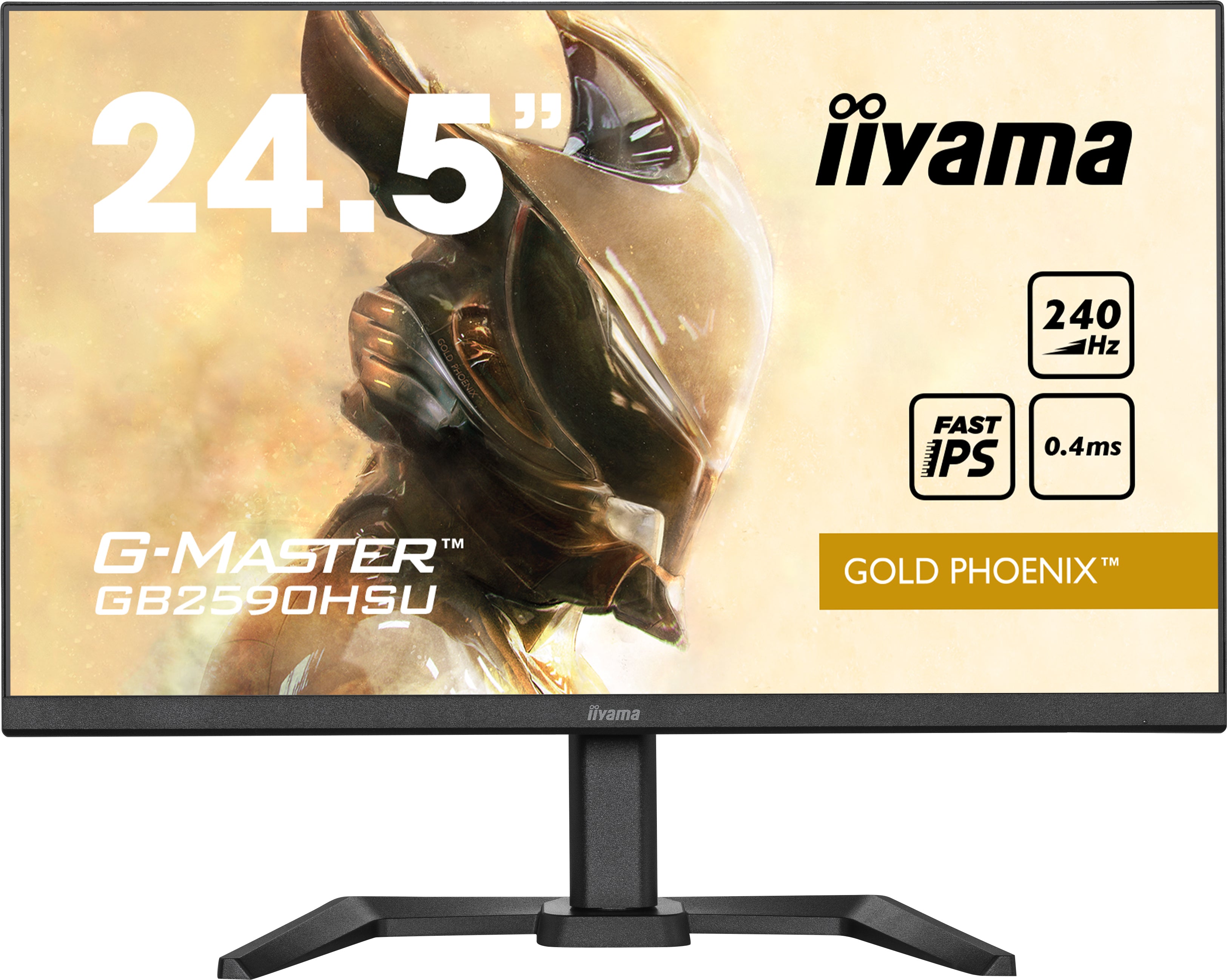 iiyama G-MASTER GB2590HSU-B5 écran plat de PC 62,2 cm (24.5") 1920 x 1080 pixels Full HD LCD Noir