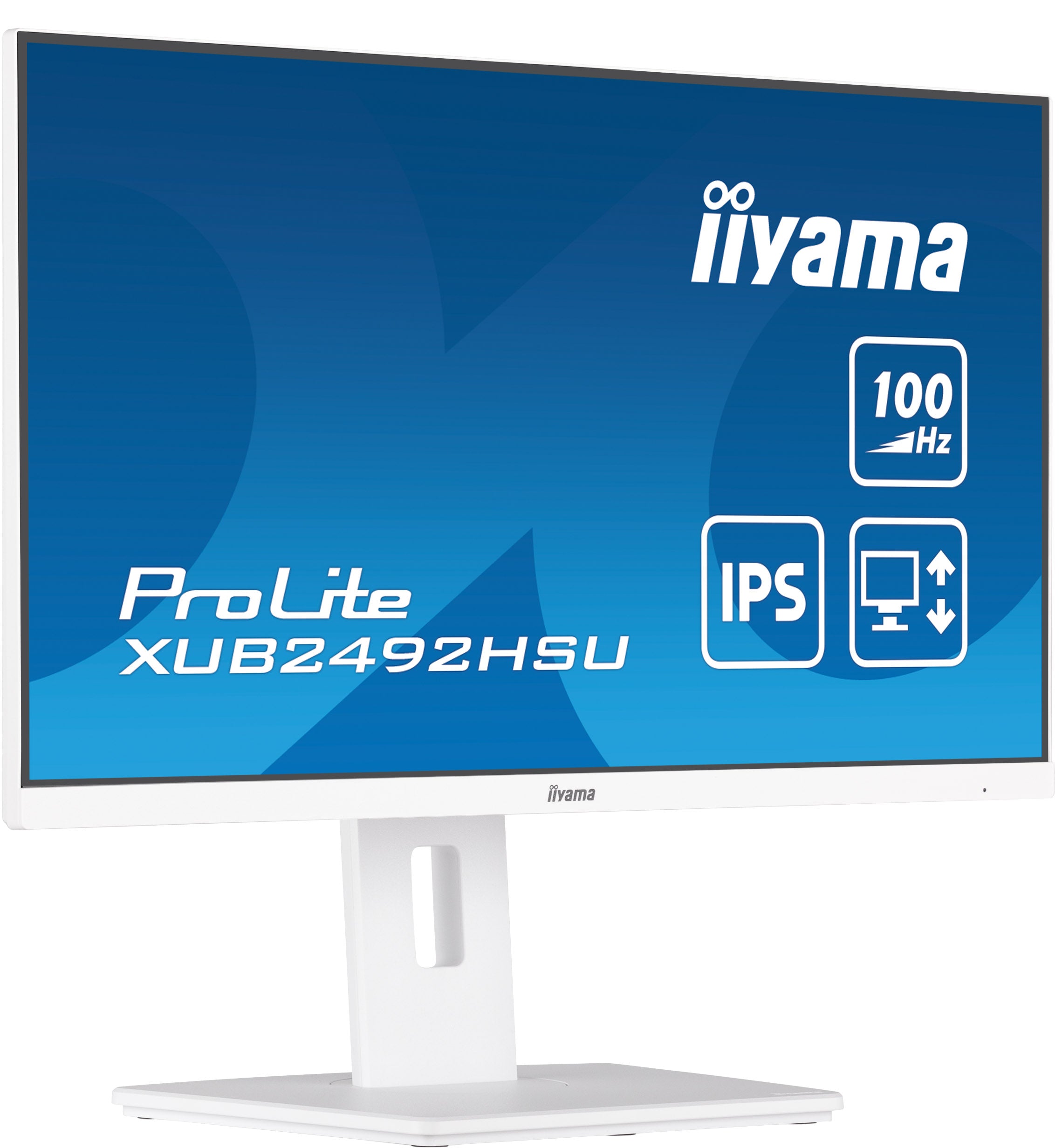 iiyama XUB2492HSU-W6 écran plat de PC 60,5 cm (23.8") 1920 x 1080 pixels Full HD LED Blanc