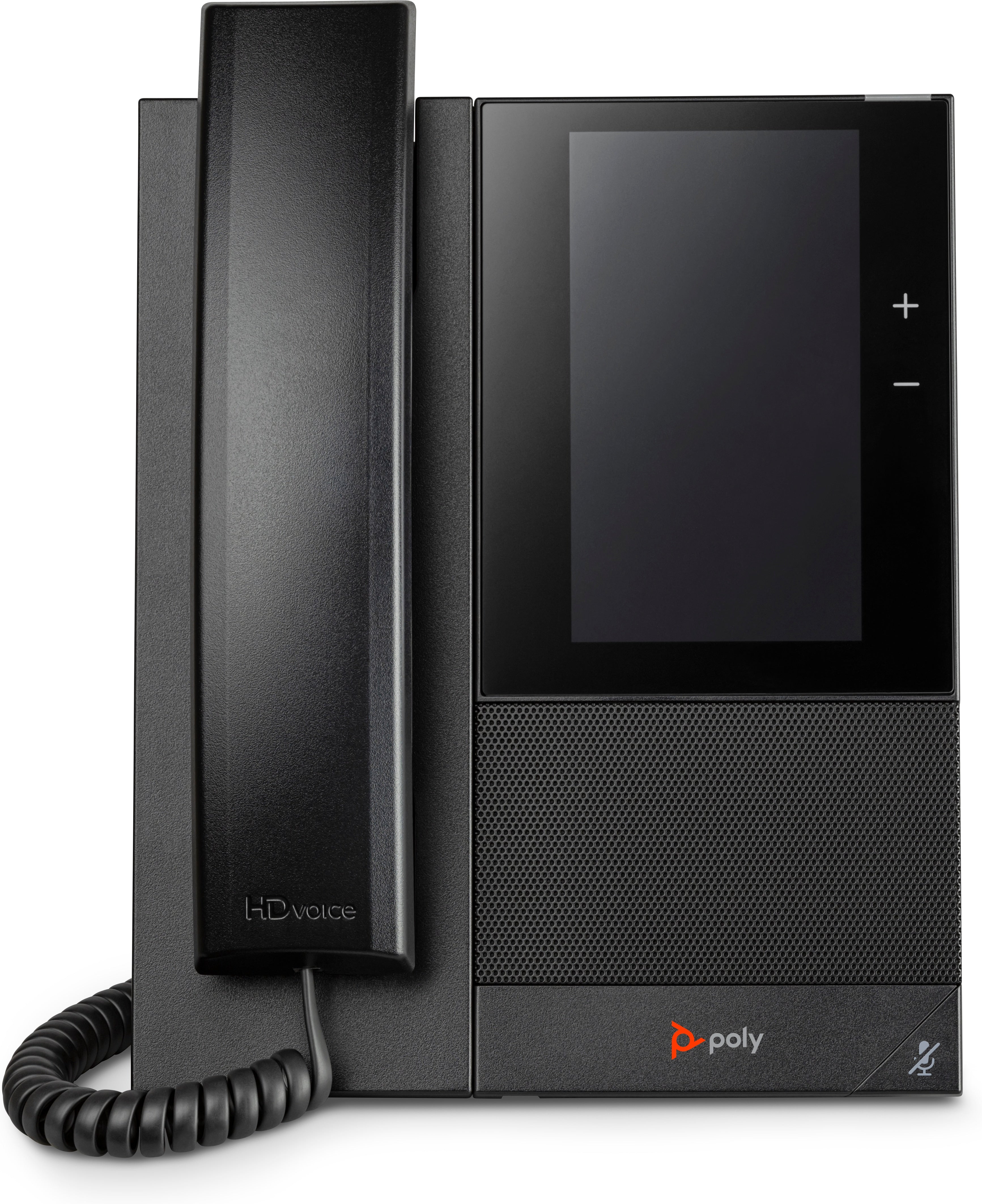 POLY Téléphone multimédia professionnel CCX 500 pour Microsoft Teams et compatible PoE
