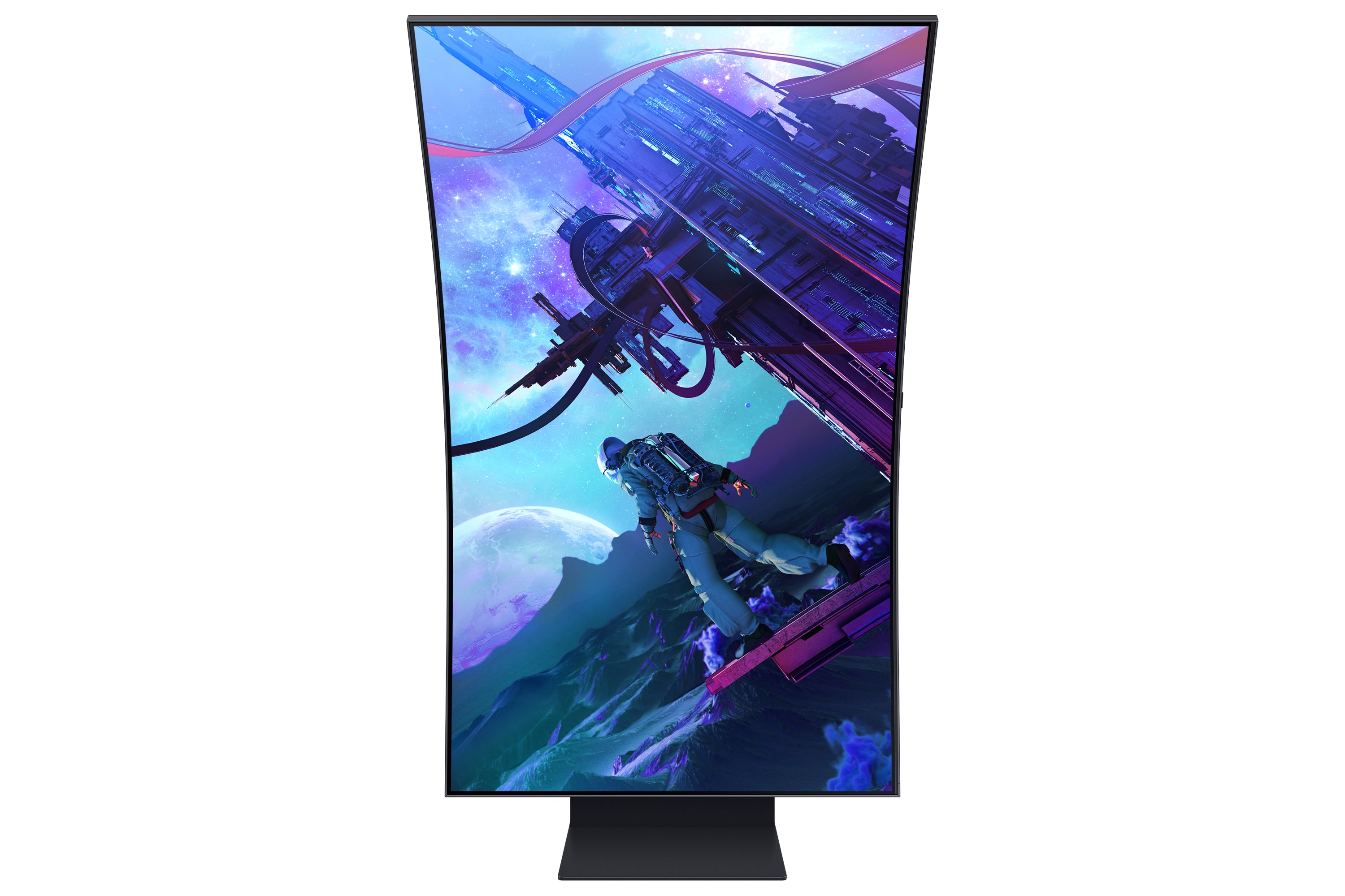 Samsung G97NC écran plat de PC 139,7 cm (55") 3840 x 2160 pixels 4K Ultra HD LED Noir