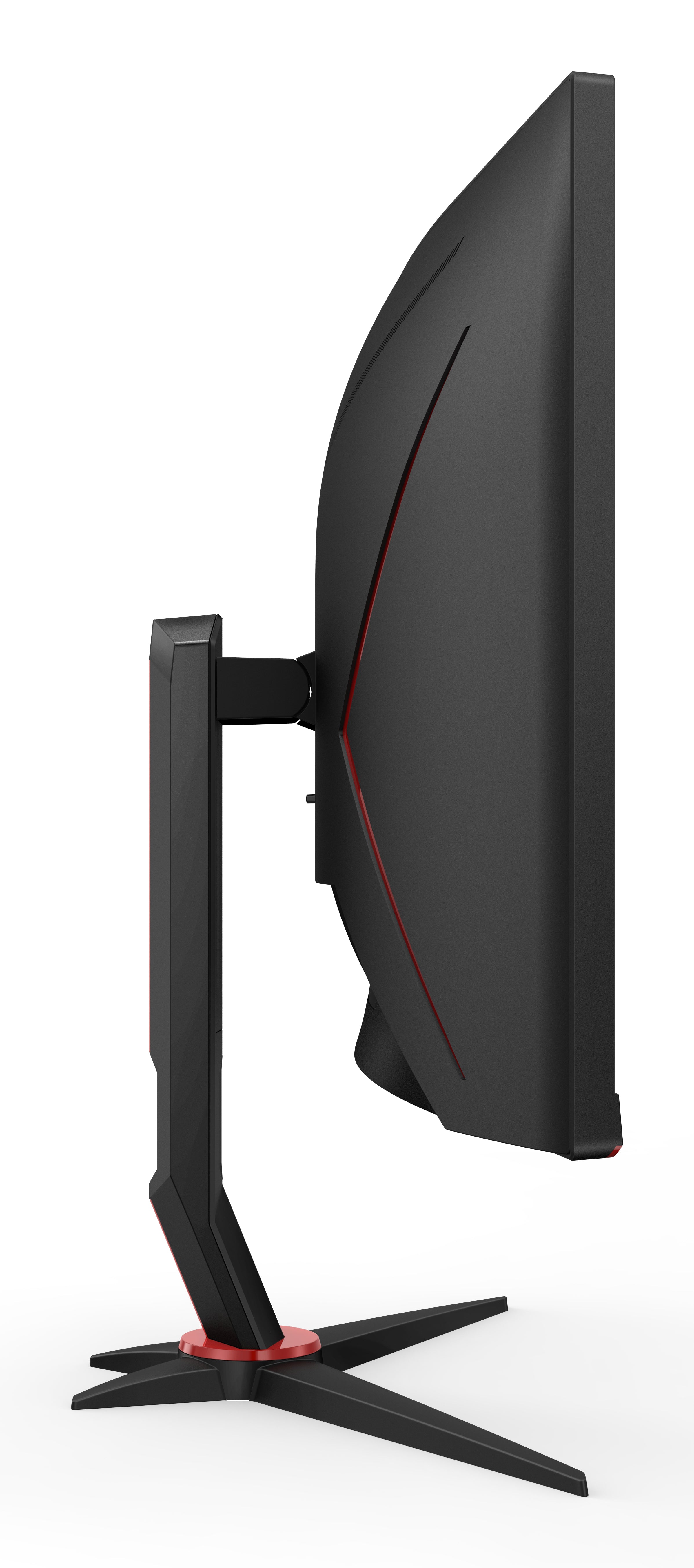 AOC G2 CU34G2XP écran plat de PC 86,4 cm (34") 3440 x 1440 pixels UltraWide Quad HD LED Noir, Rouge