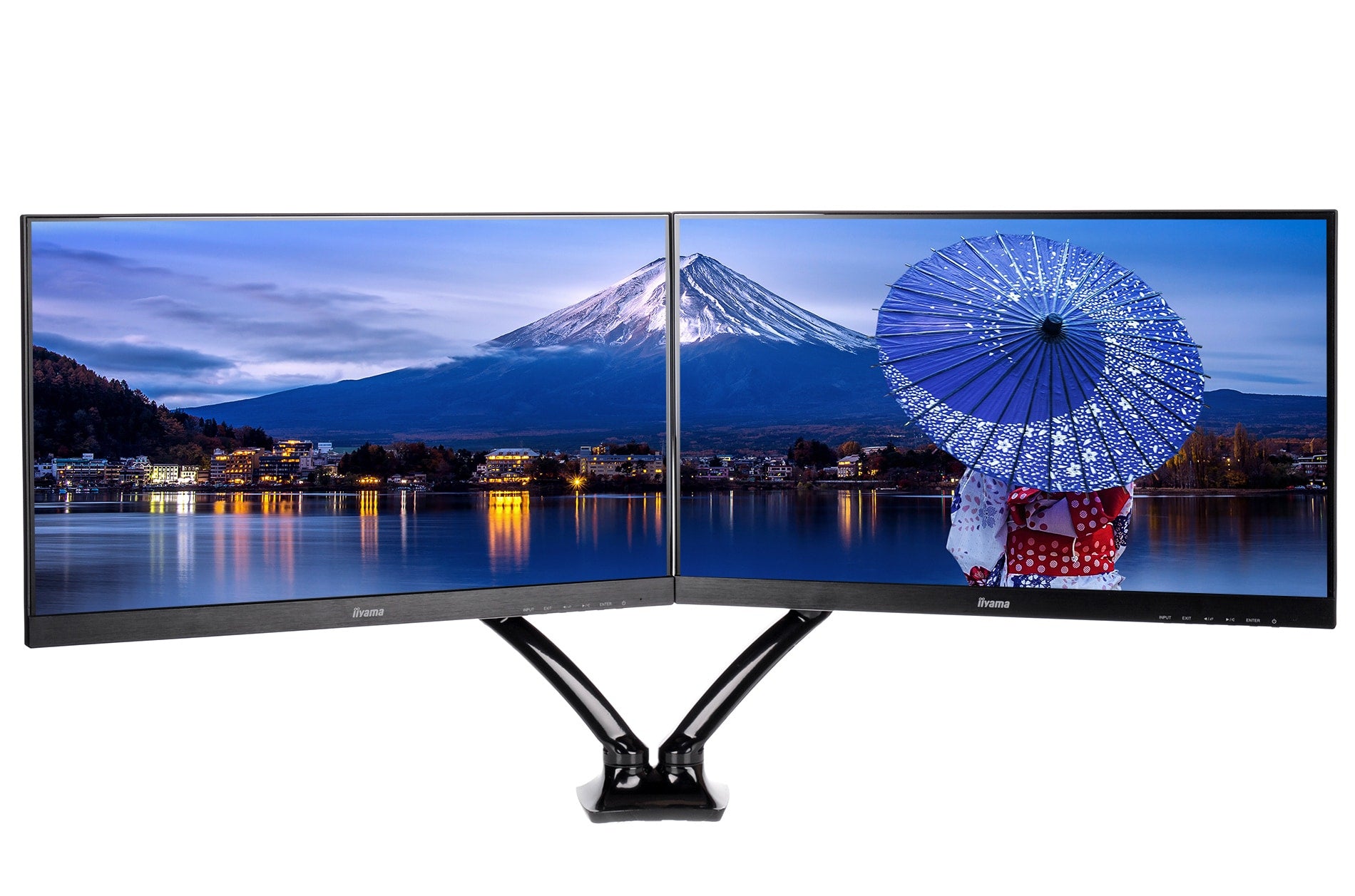 iiyama DS3002C-B1 support d'écran plat pour bureau 68,6 cm (27") Noir