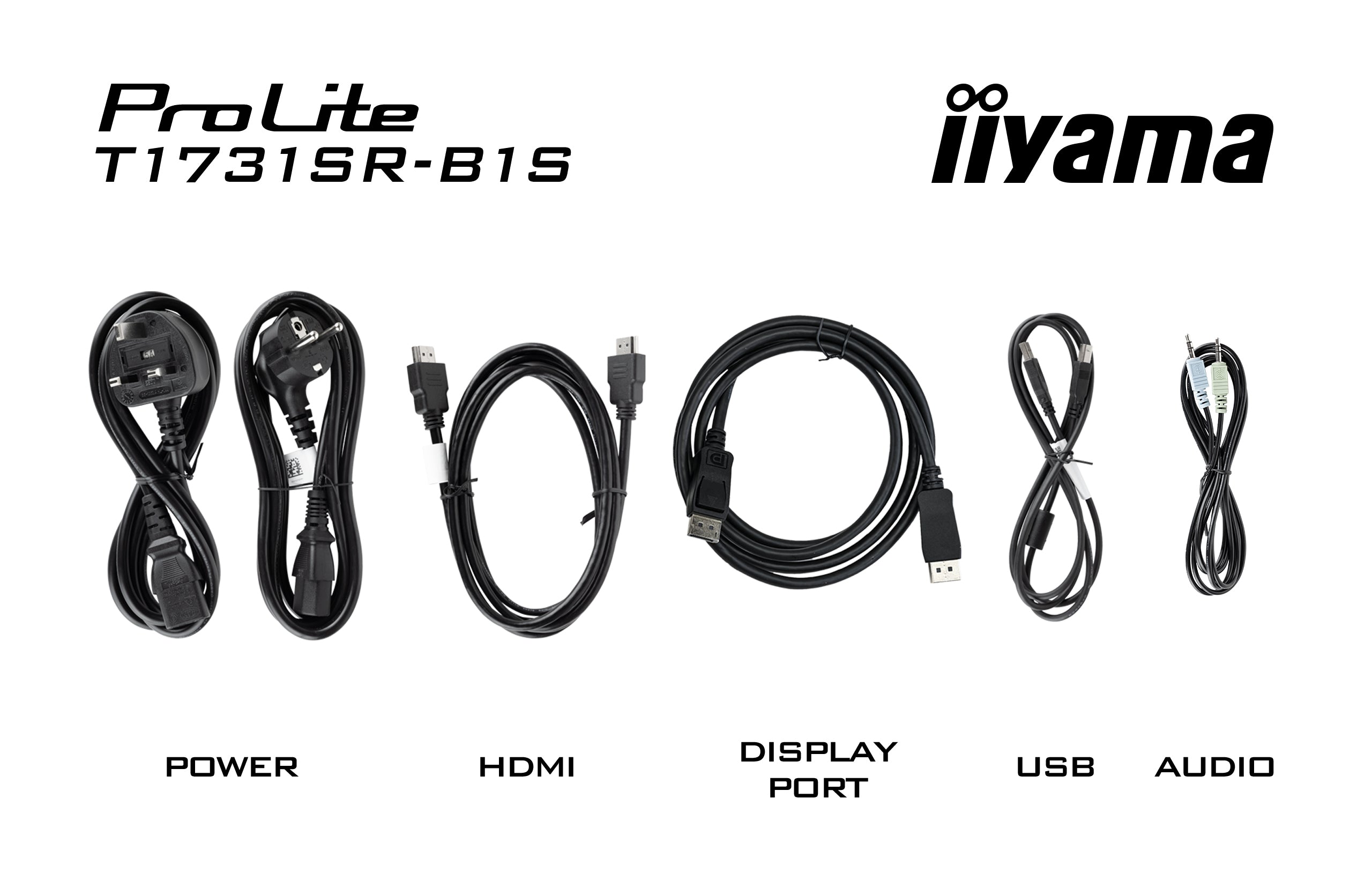 iiyama ProLite T1731SR-B1S écran plat de PC 43,2 cm (17") 1280 x 1024 pixels SXGA LCD Écran tactile Noir
