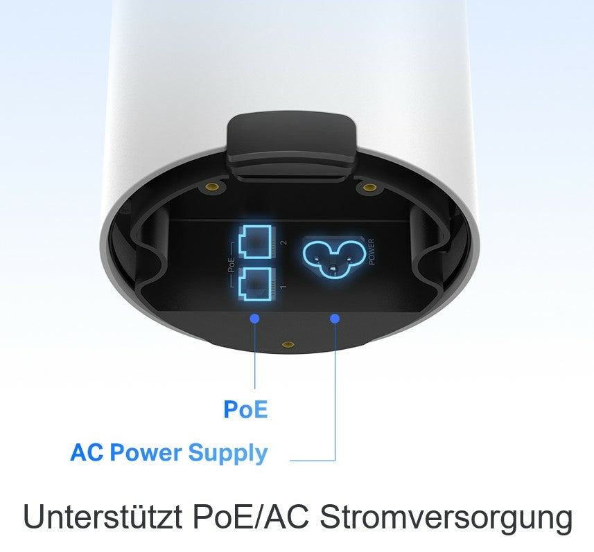 TP-Link Deco X50-Outdoor Bi-bande (2,4 GHz / 5 GHz) Wi-Fi 6 (802.11ax) Blanc 1 Interne