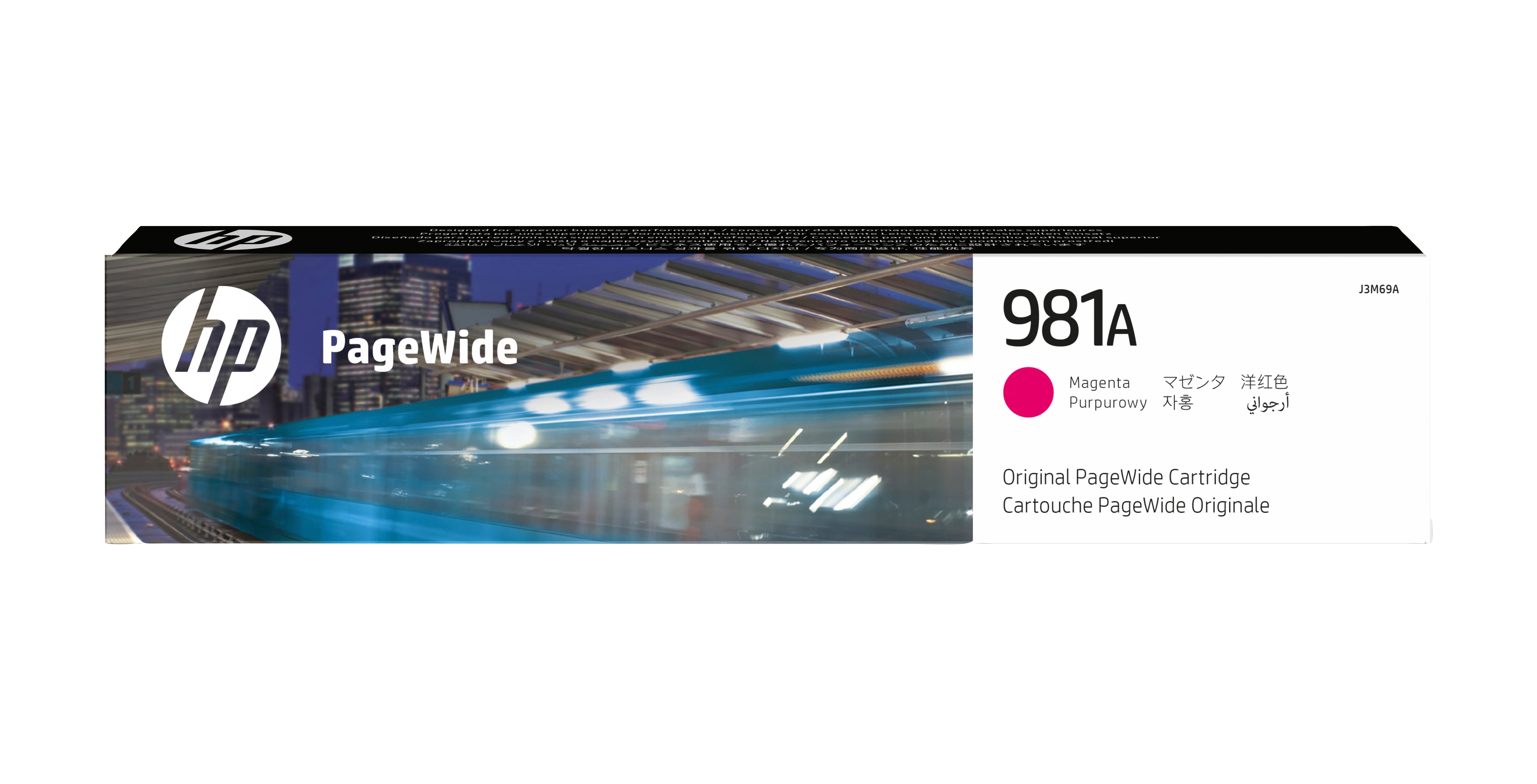 HP 981A cartouche PageWide Magenta authentique