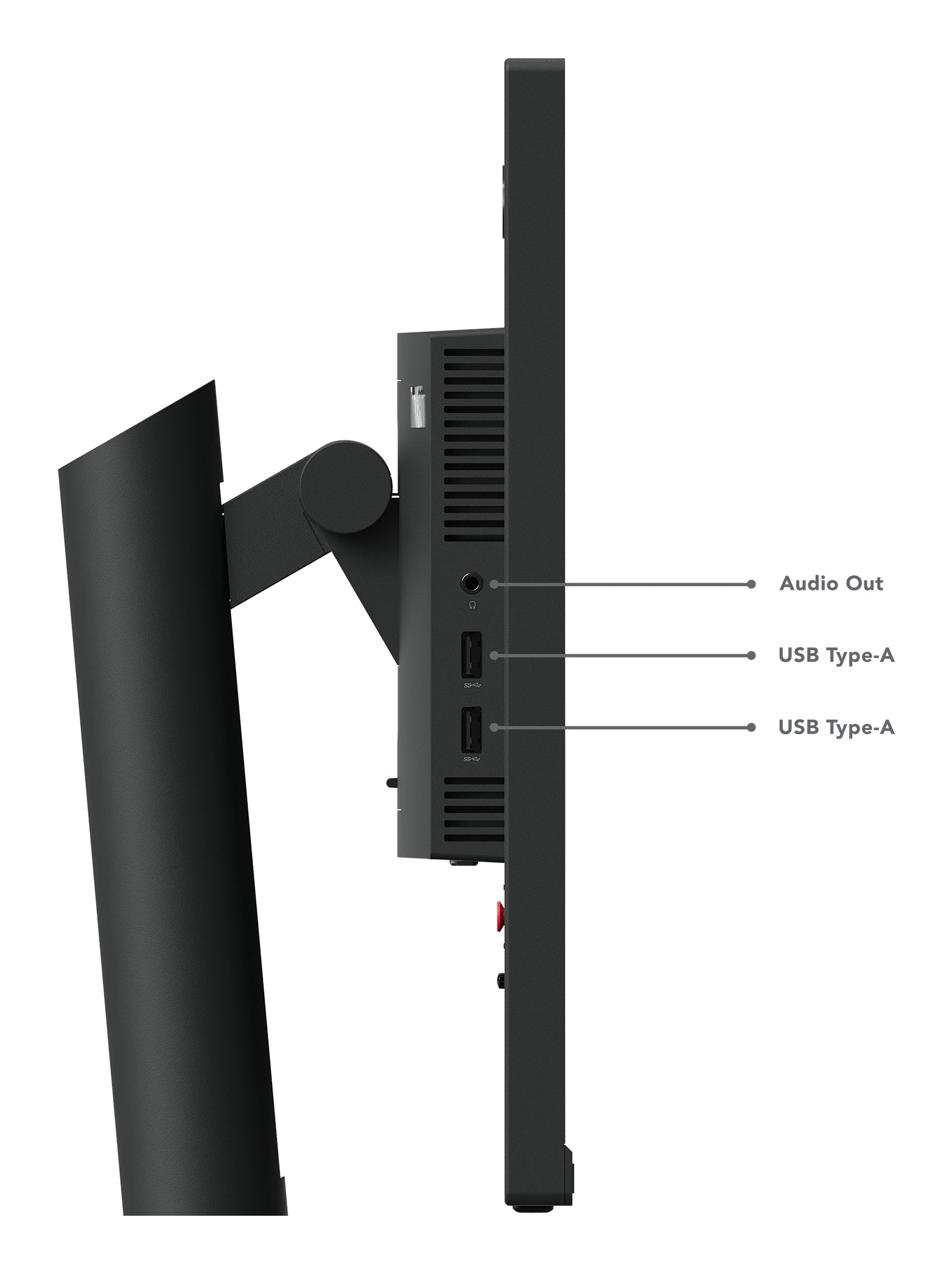 Lenovo ThinkVision T24i-30 LED display 60,5 cm (23.8") 1920 x 1080 pixels Full HD Noir