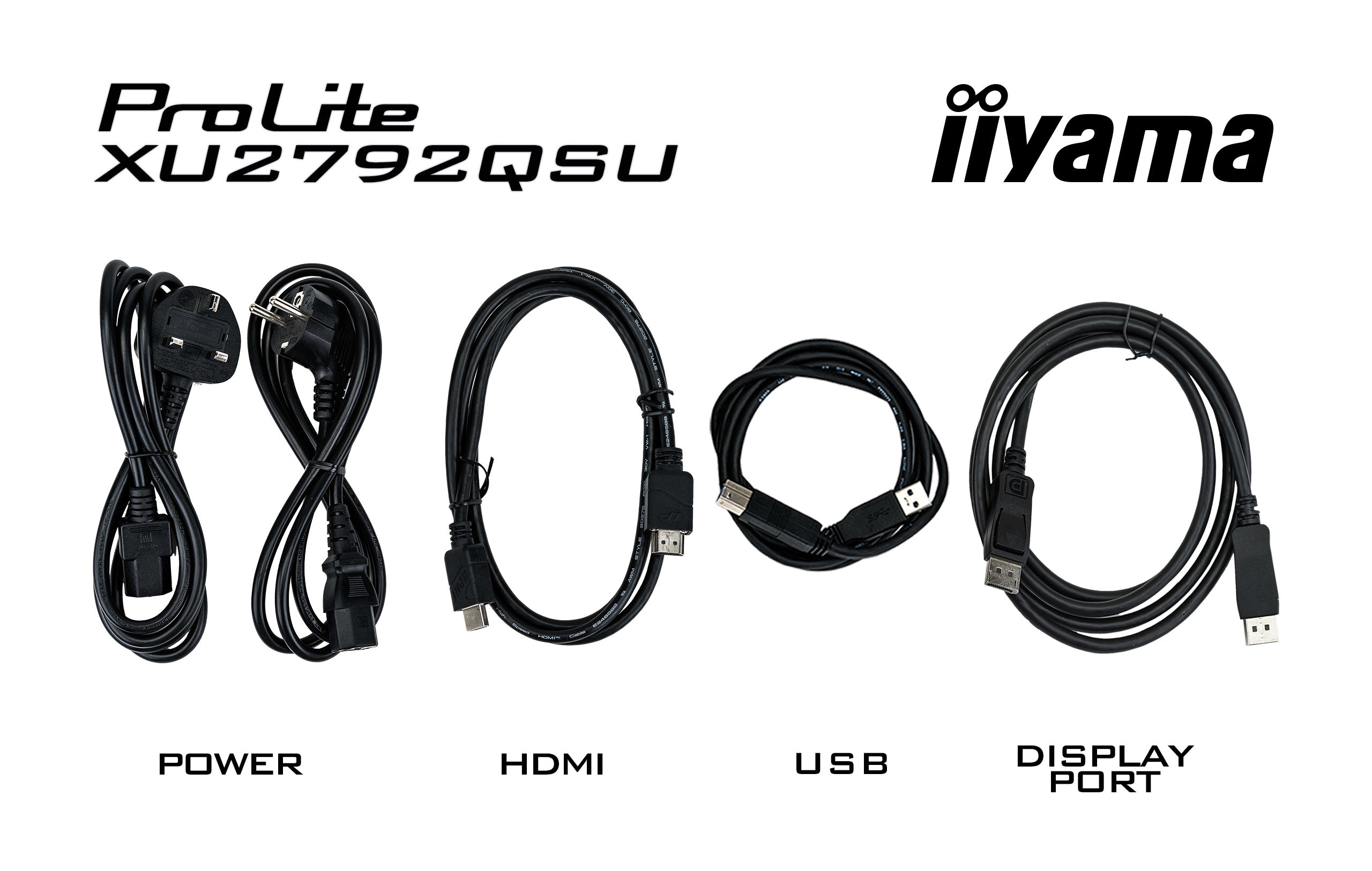 iiyama ProLite écran plat de PC 68,6 cm (27") 2560 x 1440 pixels Quad HD LED Noir