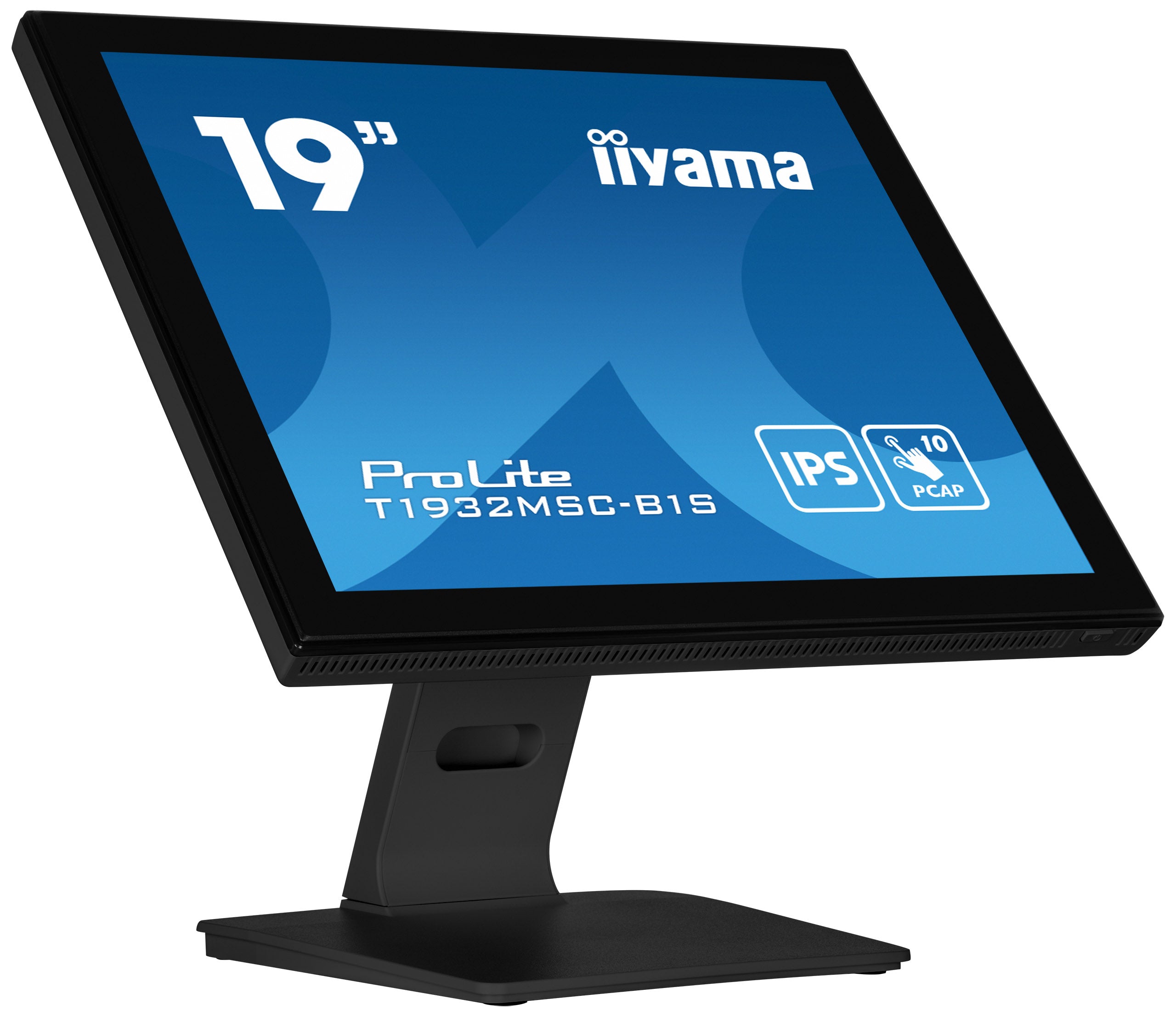 iiyama ProLite T1932MSC-B1S écran plat de PC 48,3 cm (19") 1280 x 1024 pixels Full HD LED Écran tactile Dessus de table Noir