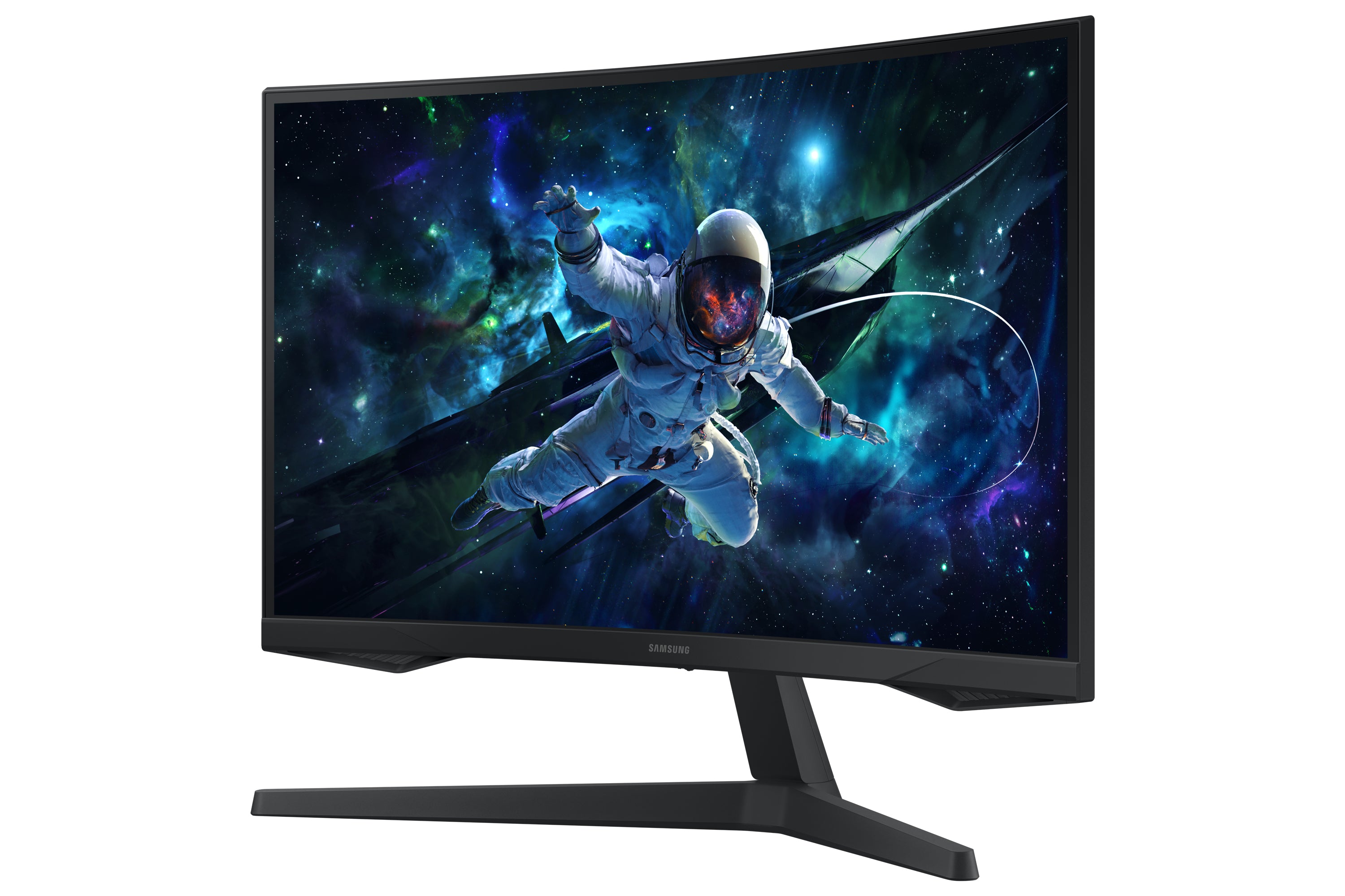 Samsung G55C écran plat de PC 68,6 cm (27") 2560 x 1440 pixels Wide Quad HD LED Noir