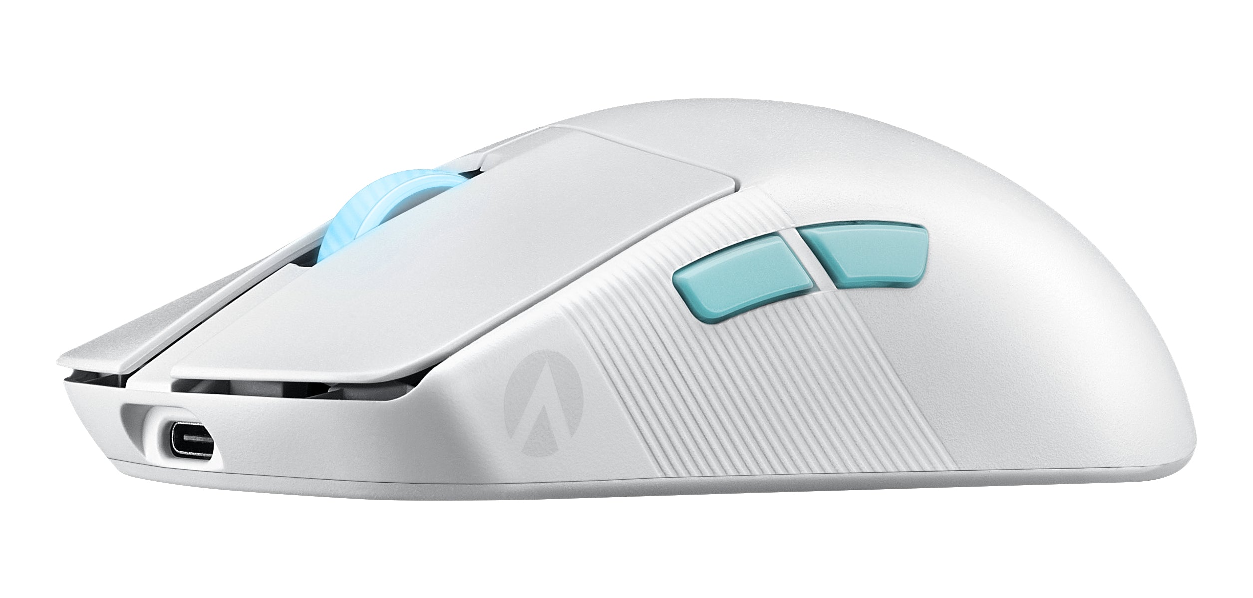 ASUS ROG Harpe Ace Aim Lab Edition souris Jouer Ambidextre RF Wireless + Bluetooth + USB Type-C Opto-mécanique 36000 DPI