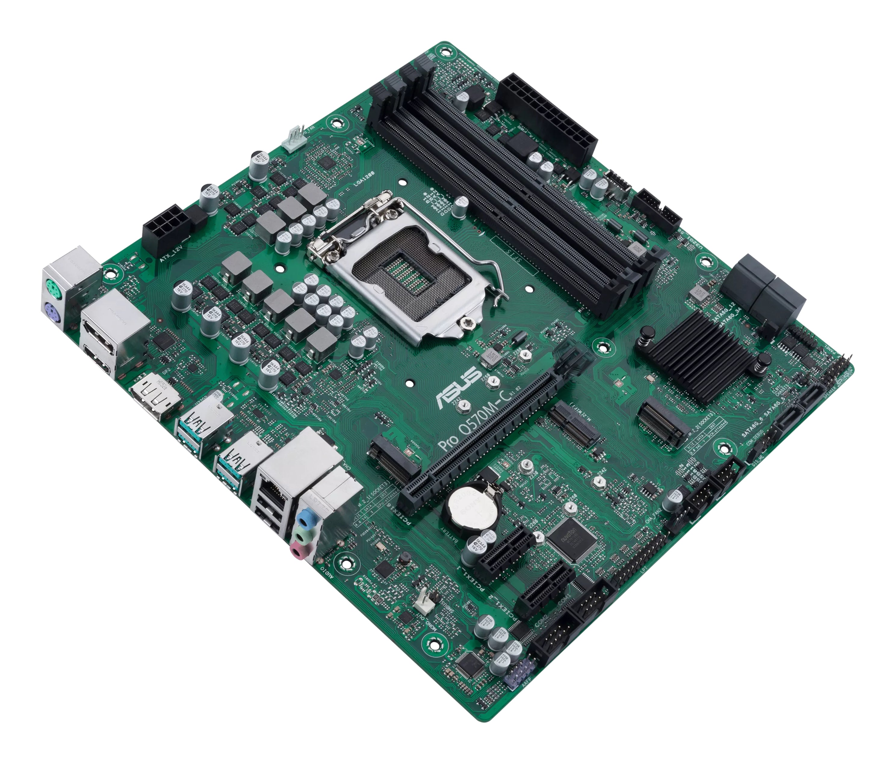 ASUS PRO Q570M-C/CSM Intel Q570 LGA 1200 (Socket H5) micro ATX